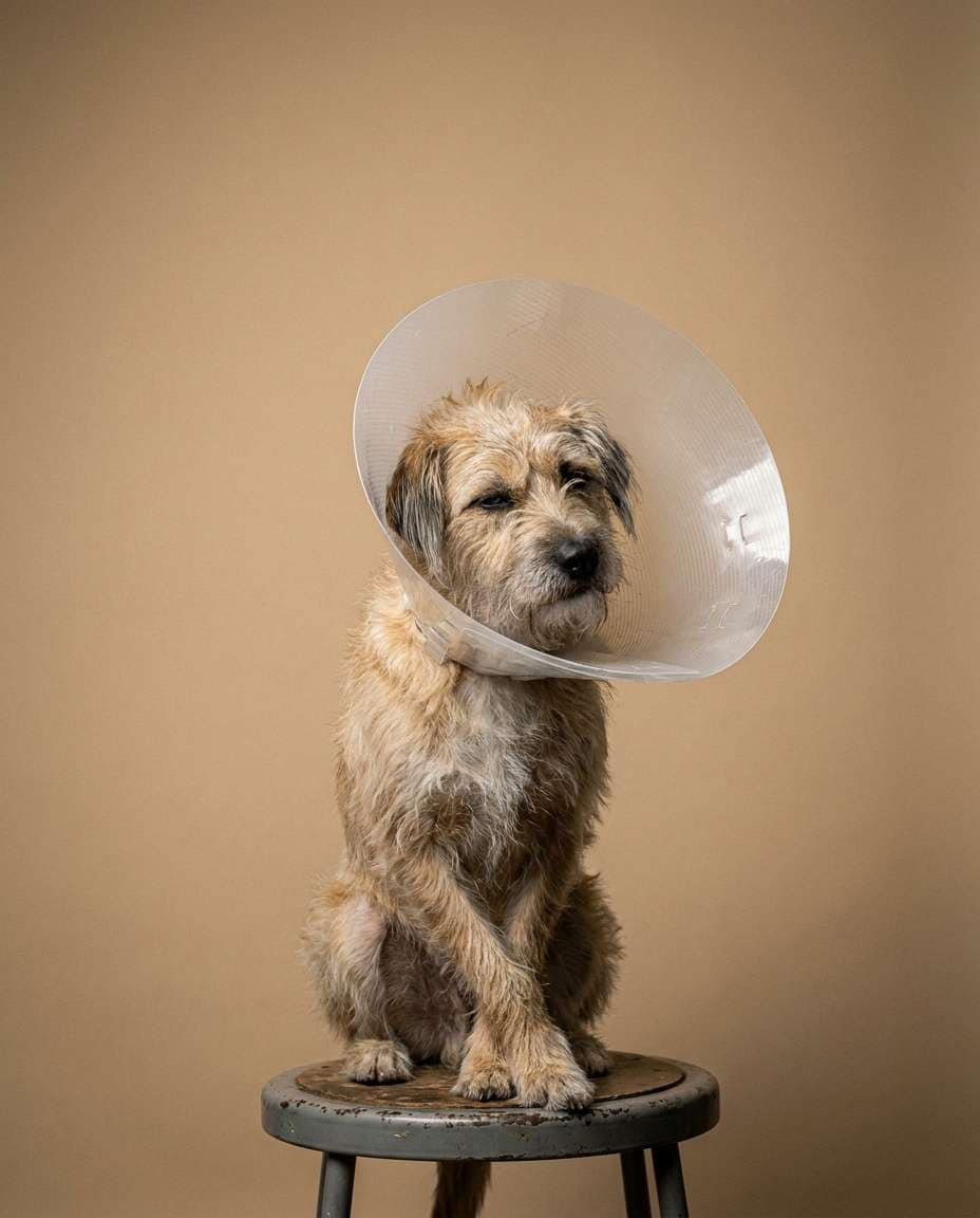 cone of shame photo