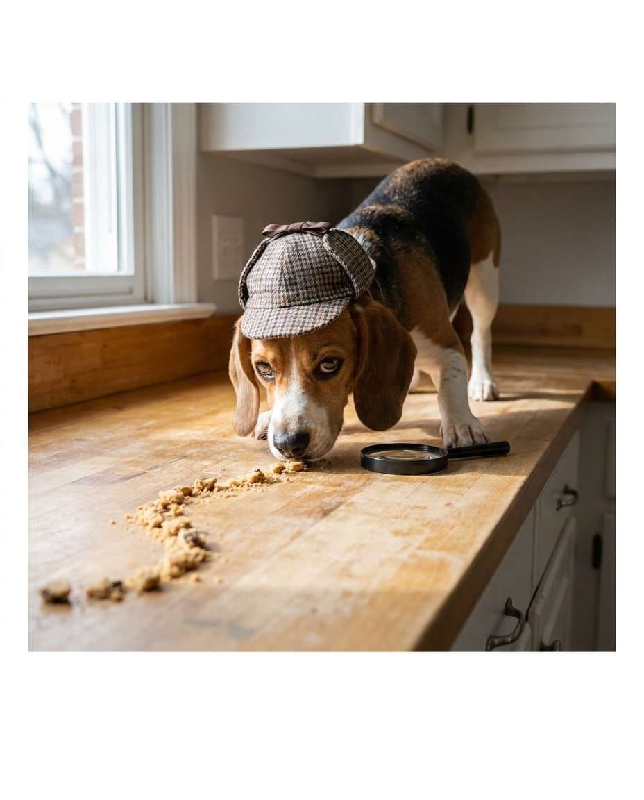 beagle snack investigator photo
