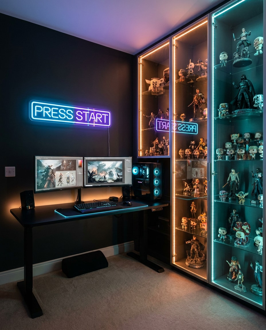 anime collector wall photo