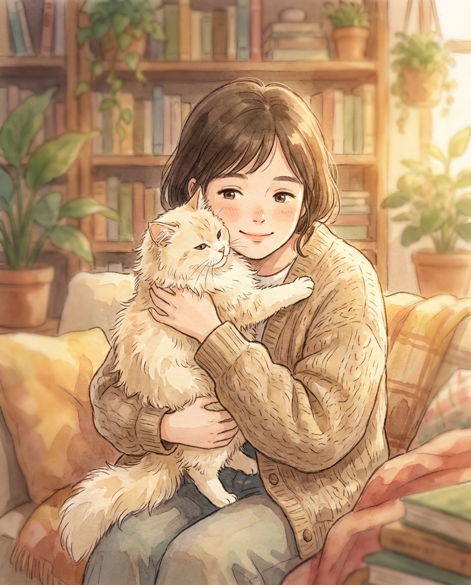 cat companion closeup photo