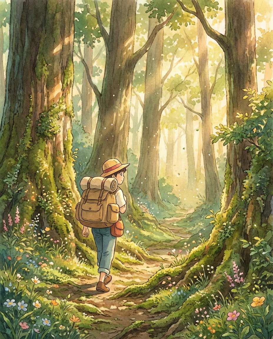 forest path adventure photo