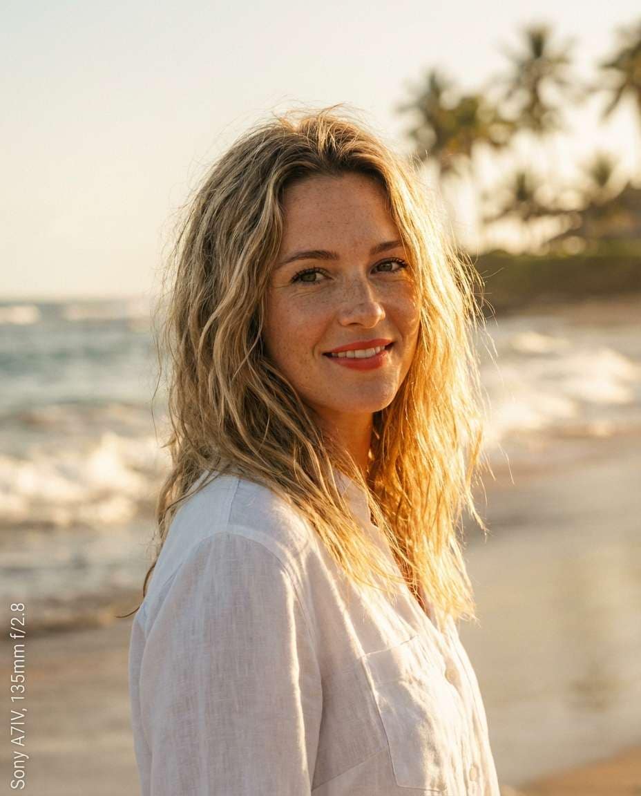 beachy sunkissed photo