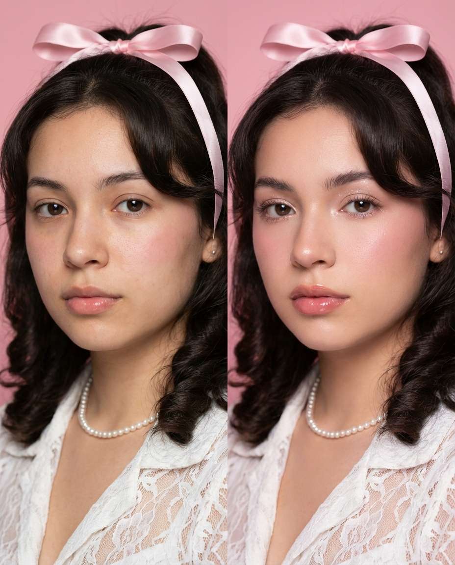 coquette bow glam photo