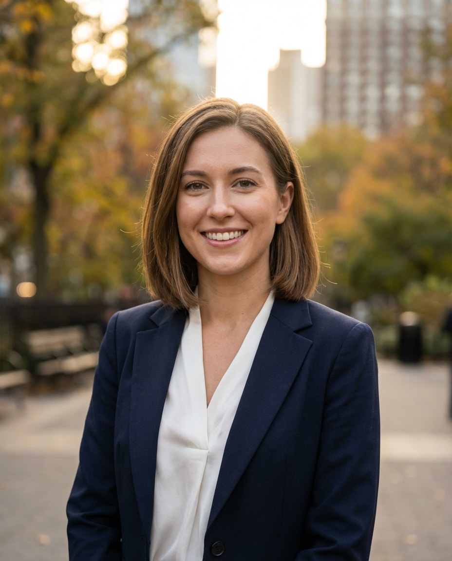 linkedin outdoor headshot photo