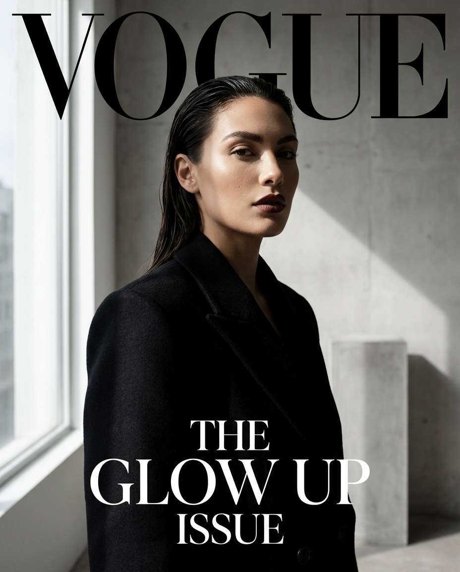 high fashion editorial photo