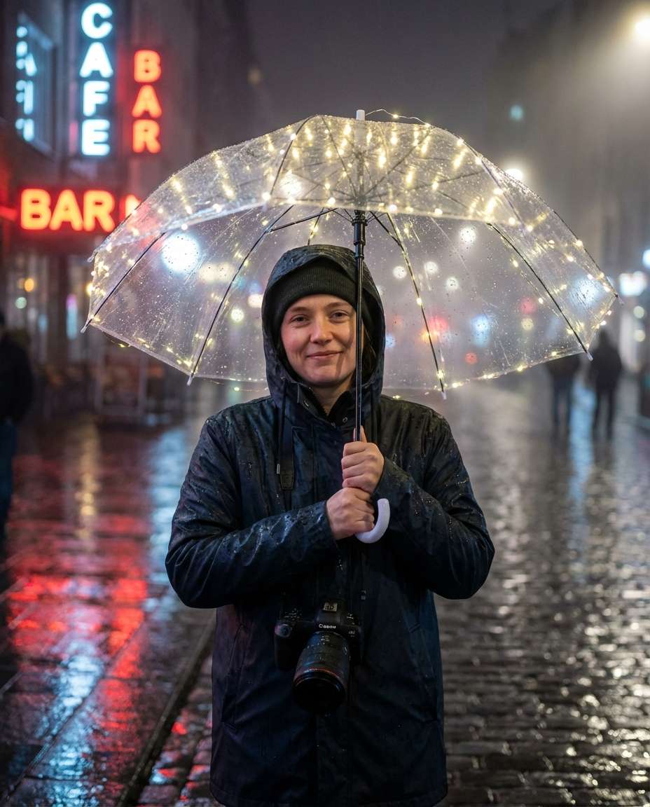 rain umbrella photo
