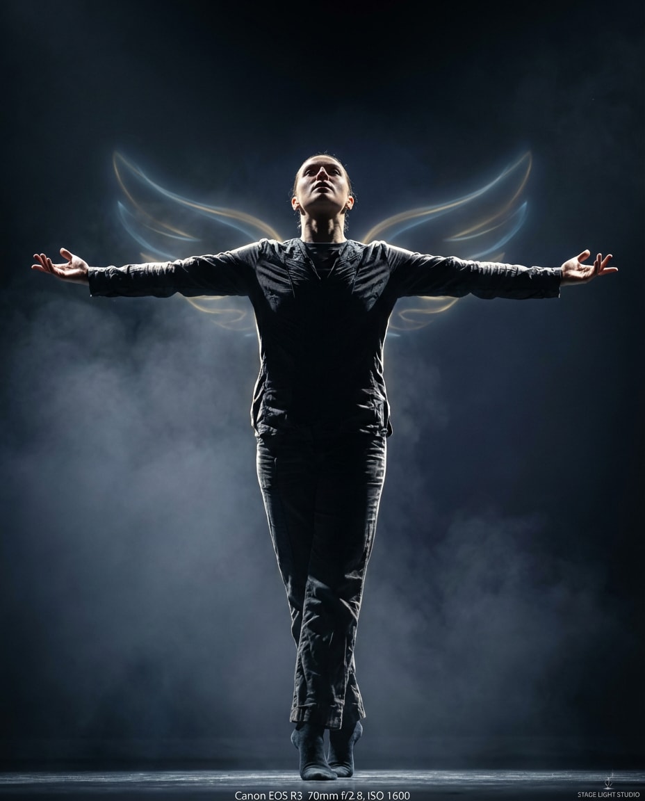 wings silhouette photo