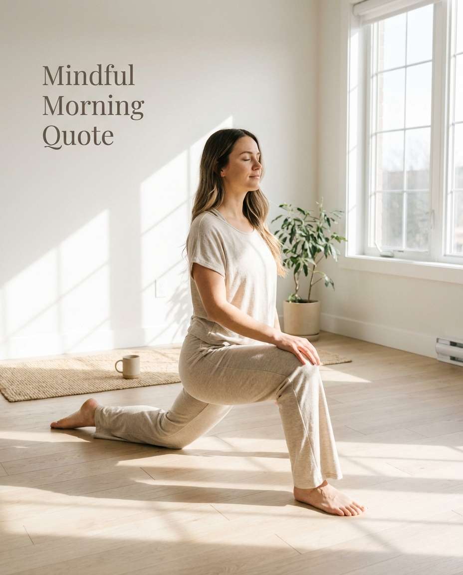 sunlit yoga pose photo