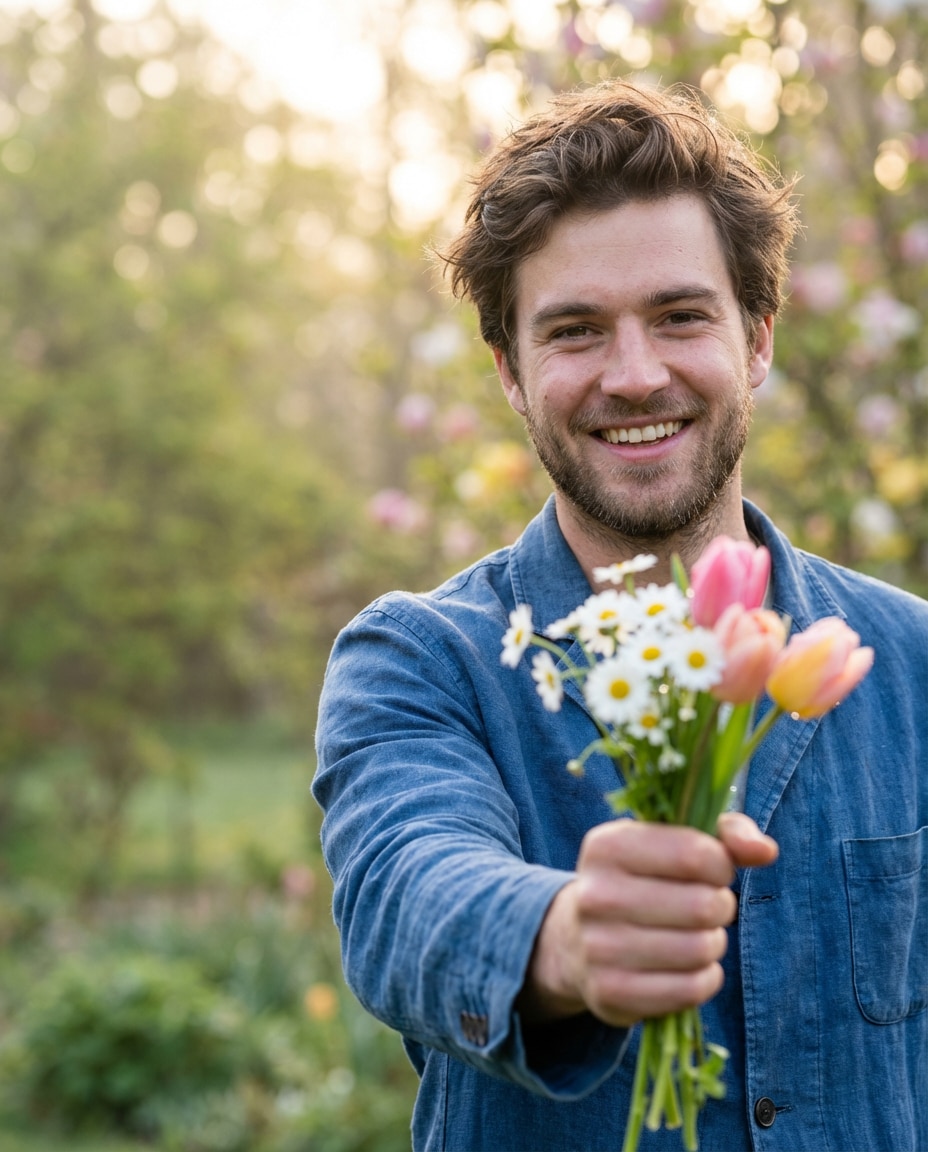 fresh flower greeting photo