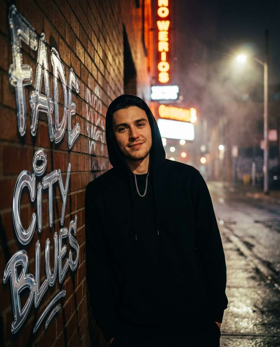 chrome tag portrait photo