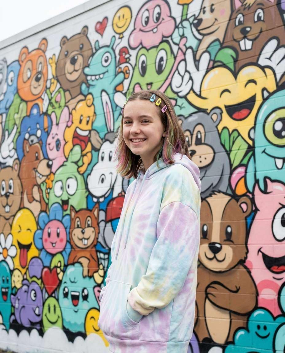 kawaii street character photo