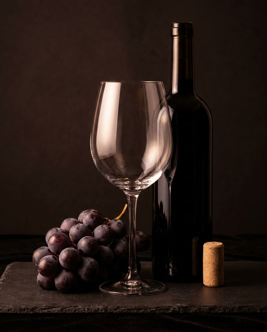 wine ad still life photo