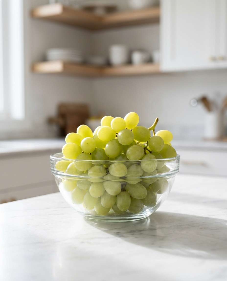 green grapes glow photo