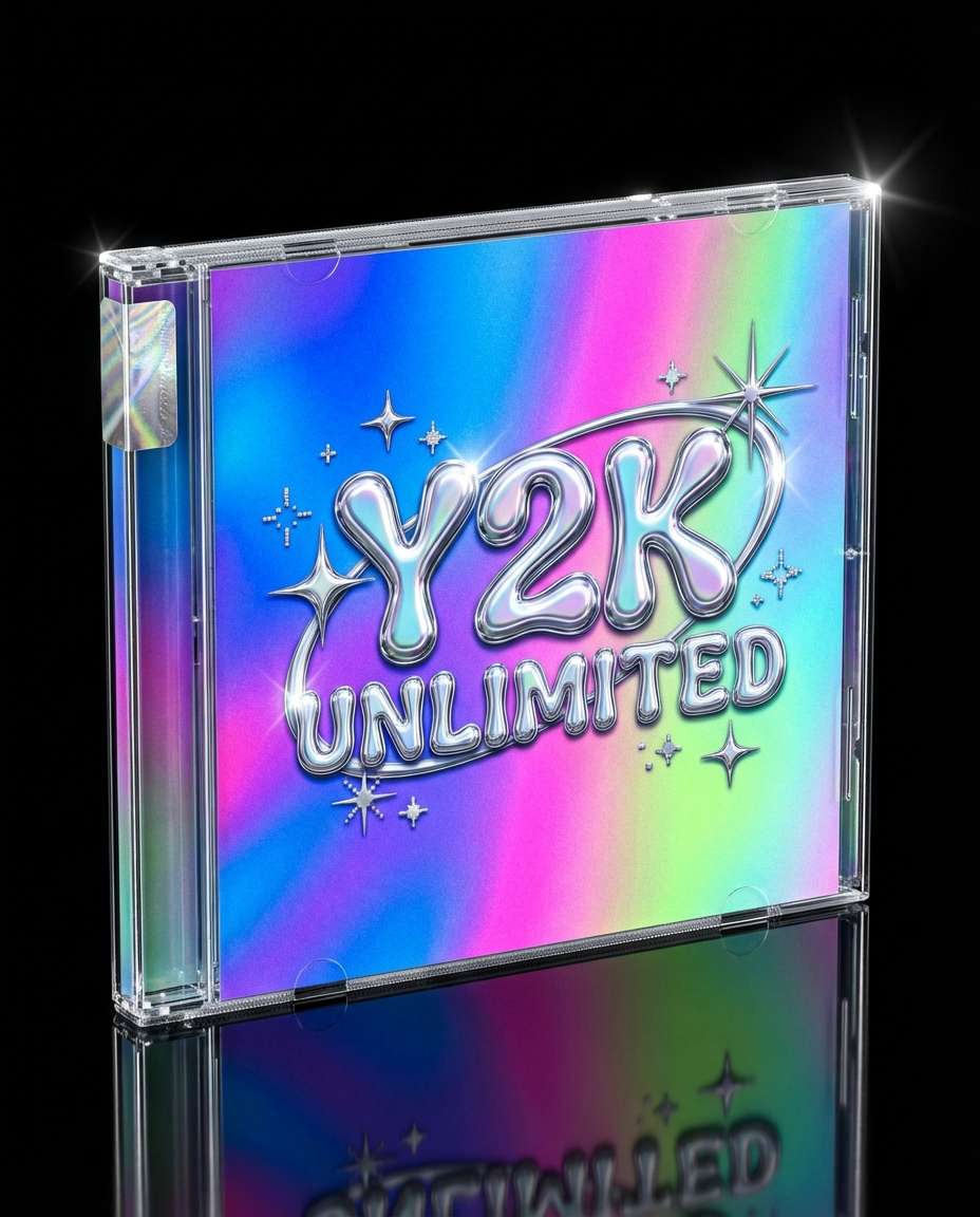 y2k album cover photo
