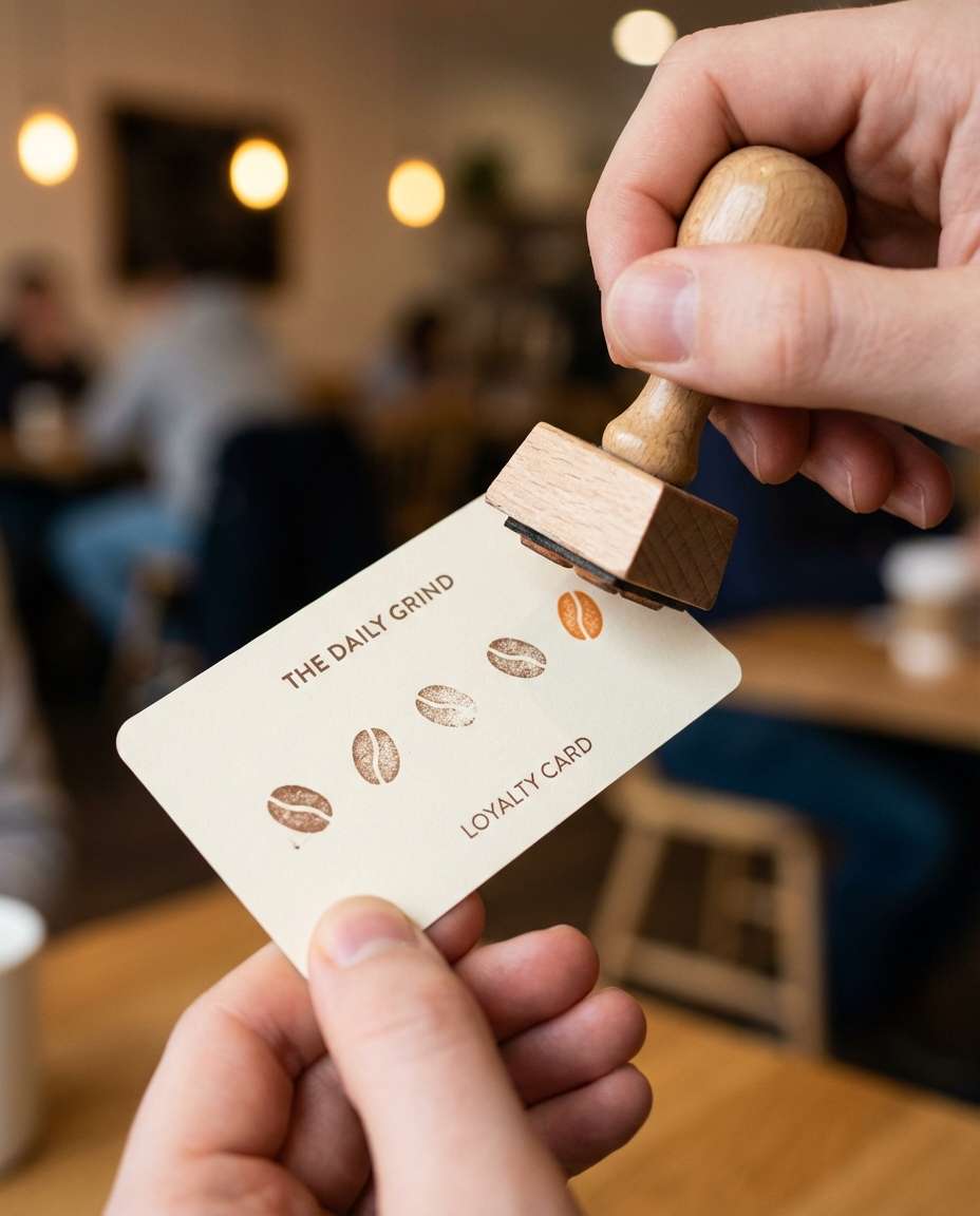 loyalty stamp card photo