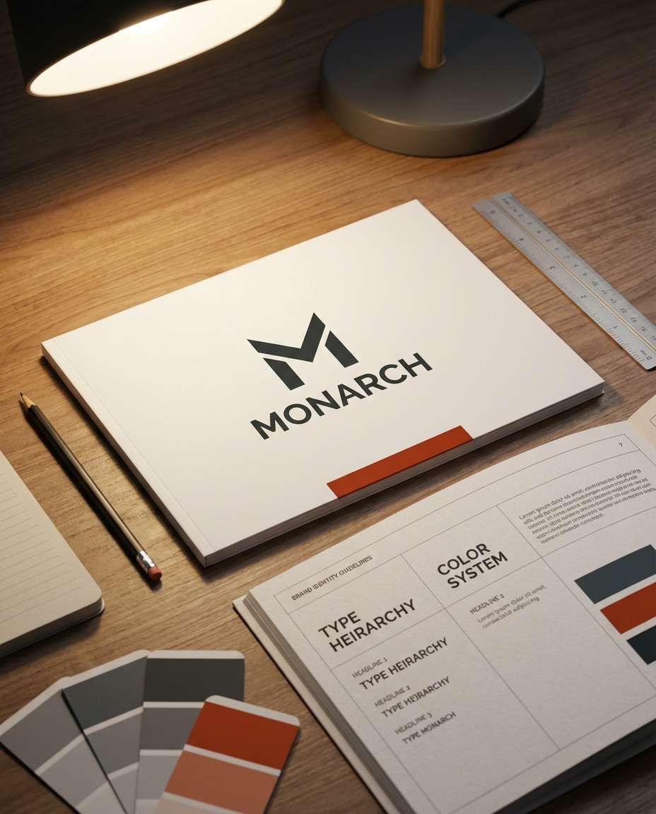 logo guideline booklet photo