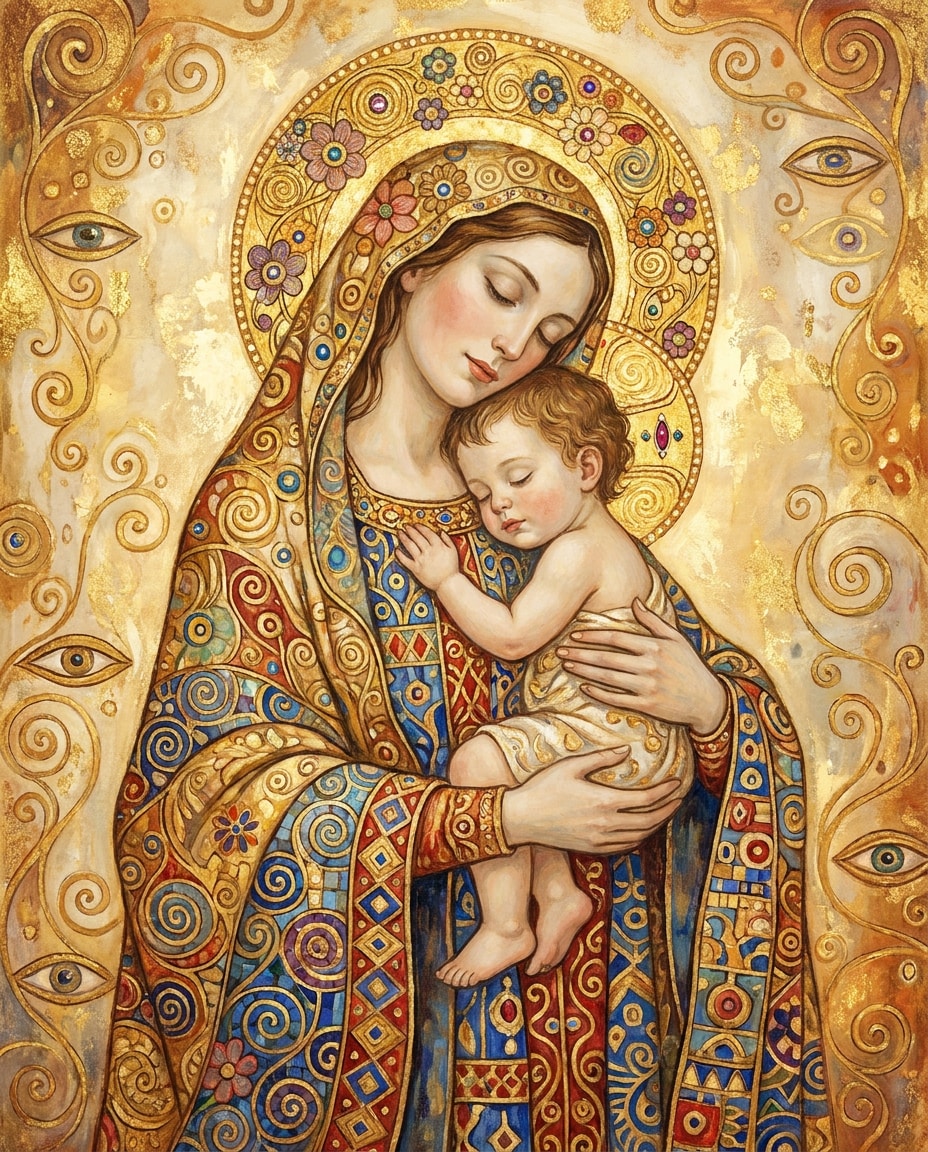 mother and child photo