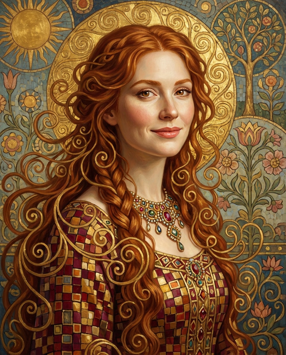 red hair symbolism photo