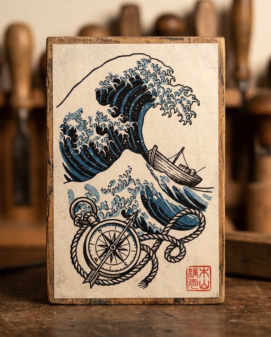 sailor tattoo flash photo