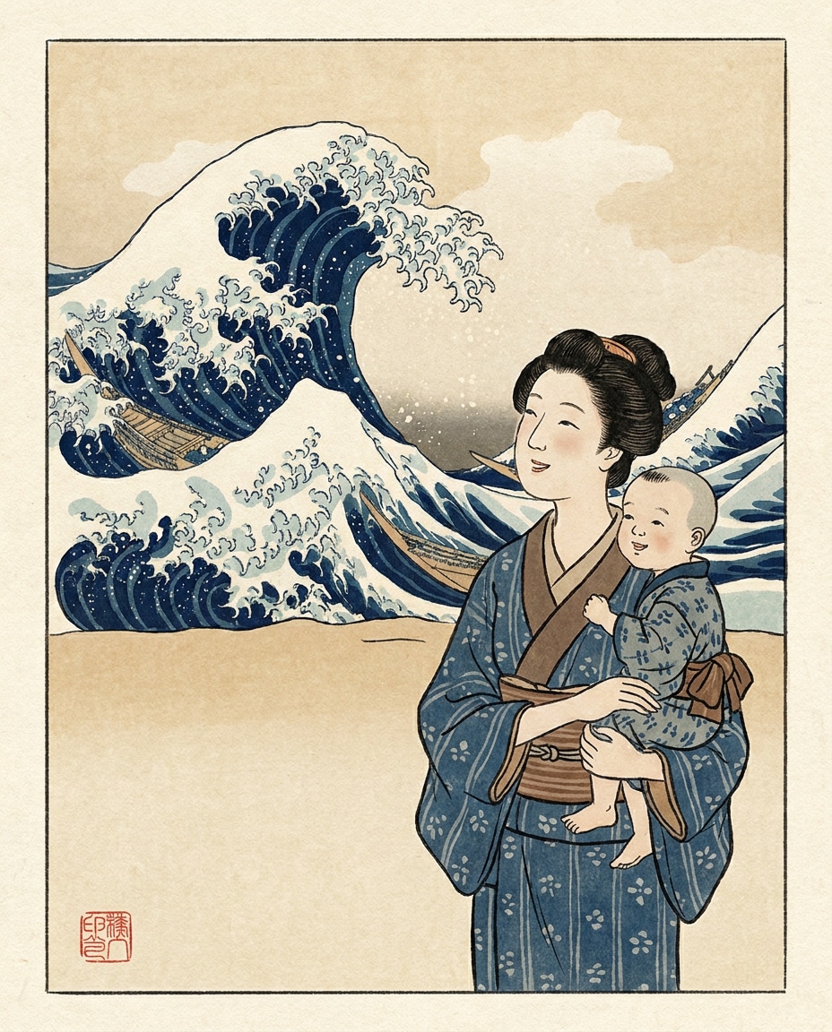 mother and child photo