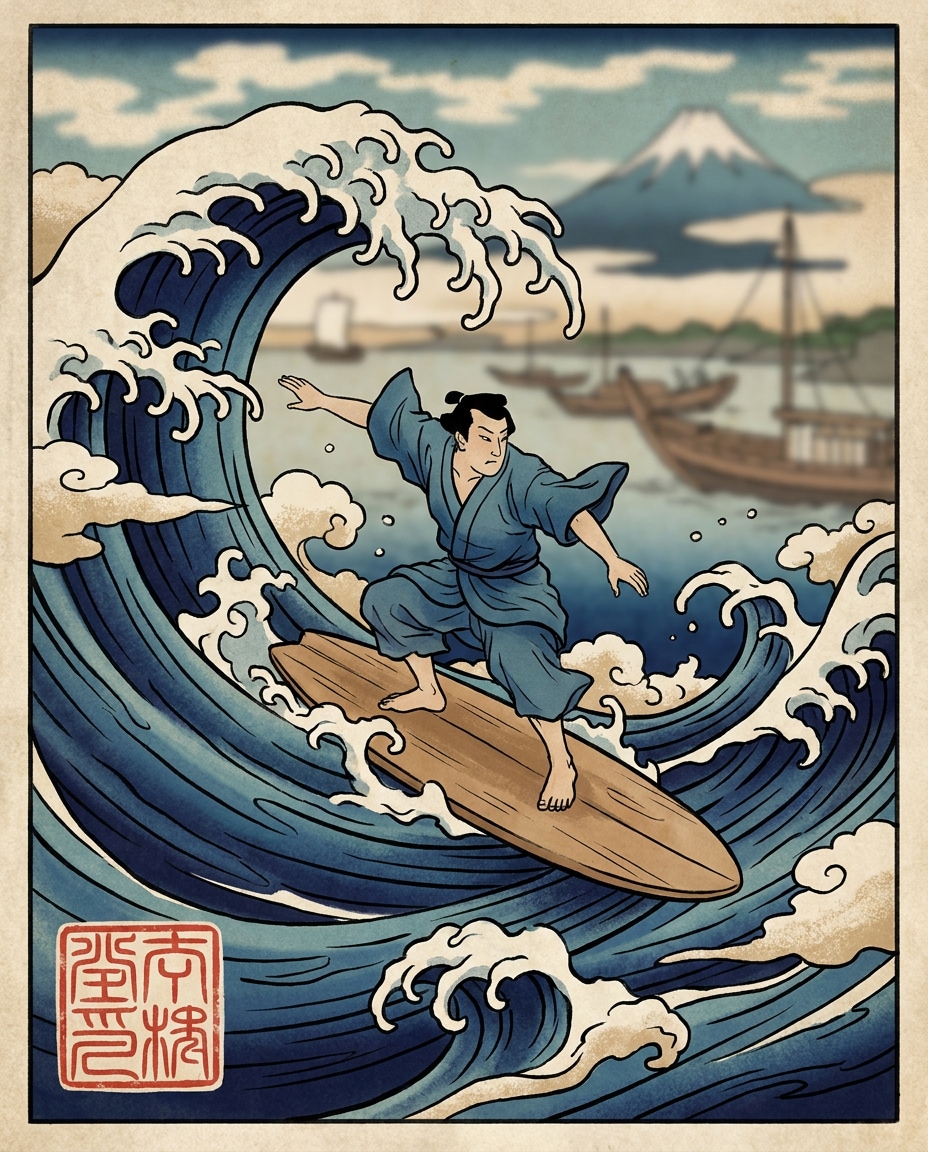 surfer reimagined photo