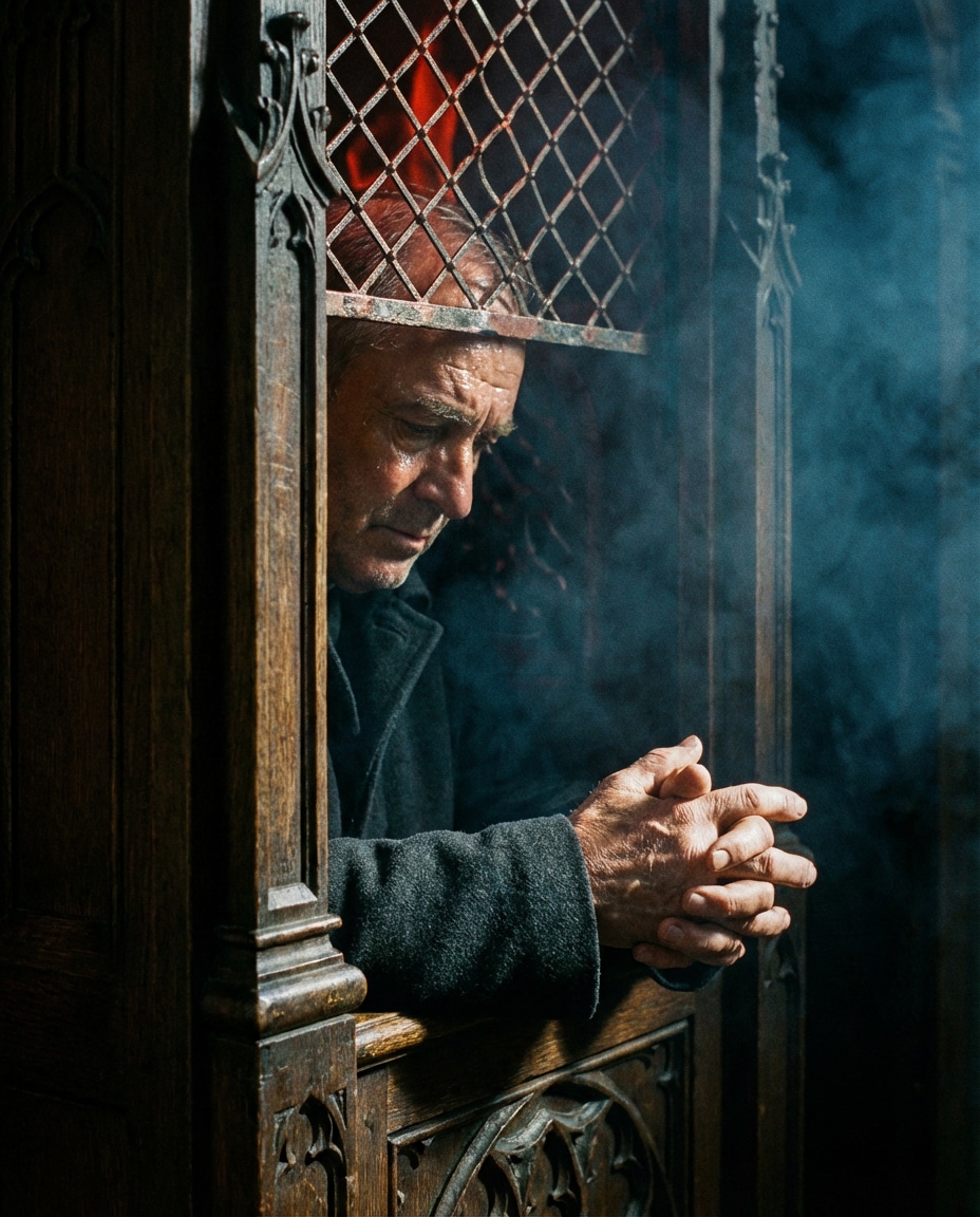 church confessional fear photo