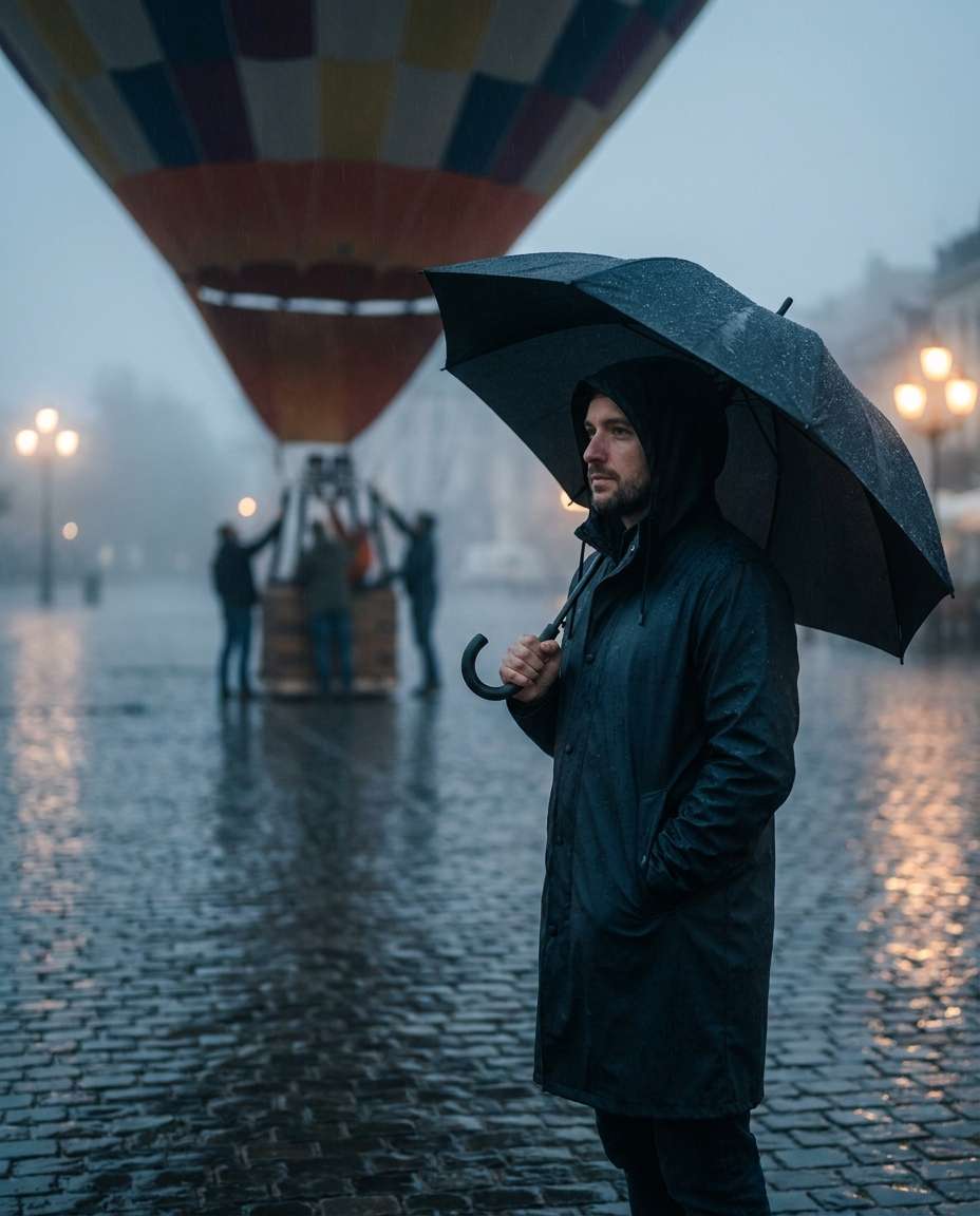 rainy mist launch photo