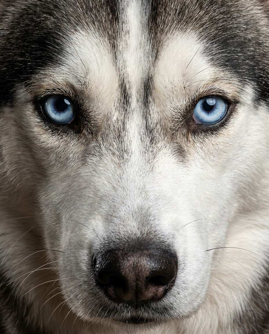 blueeyed closeup photo