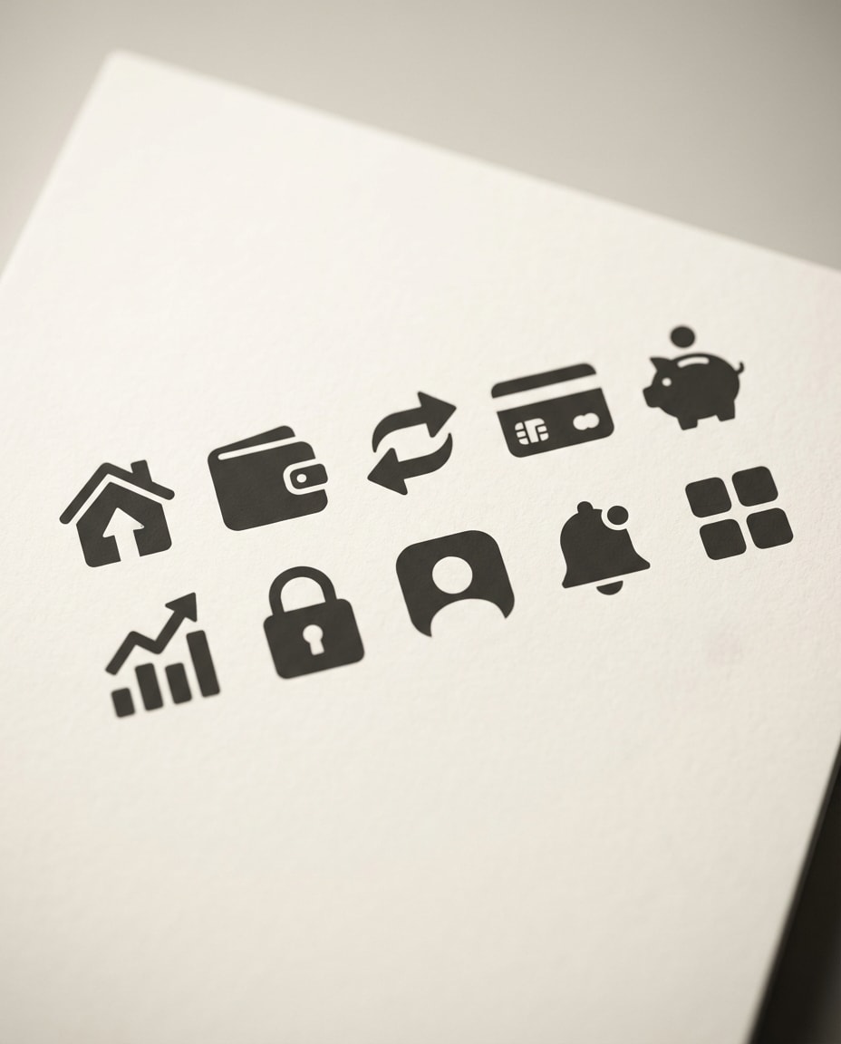 bold filled icons photo