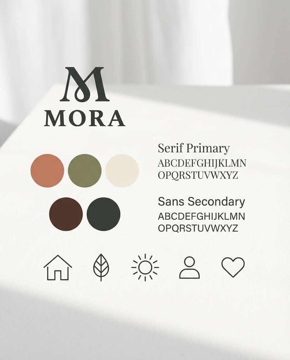 brand kit board photo