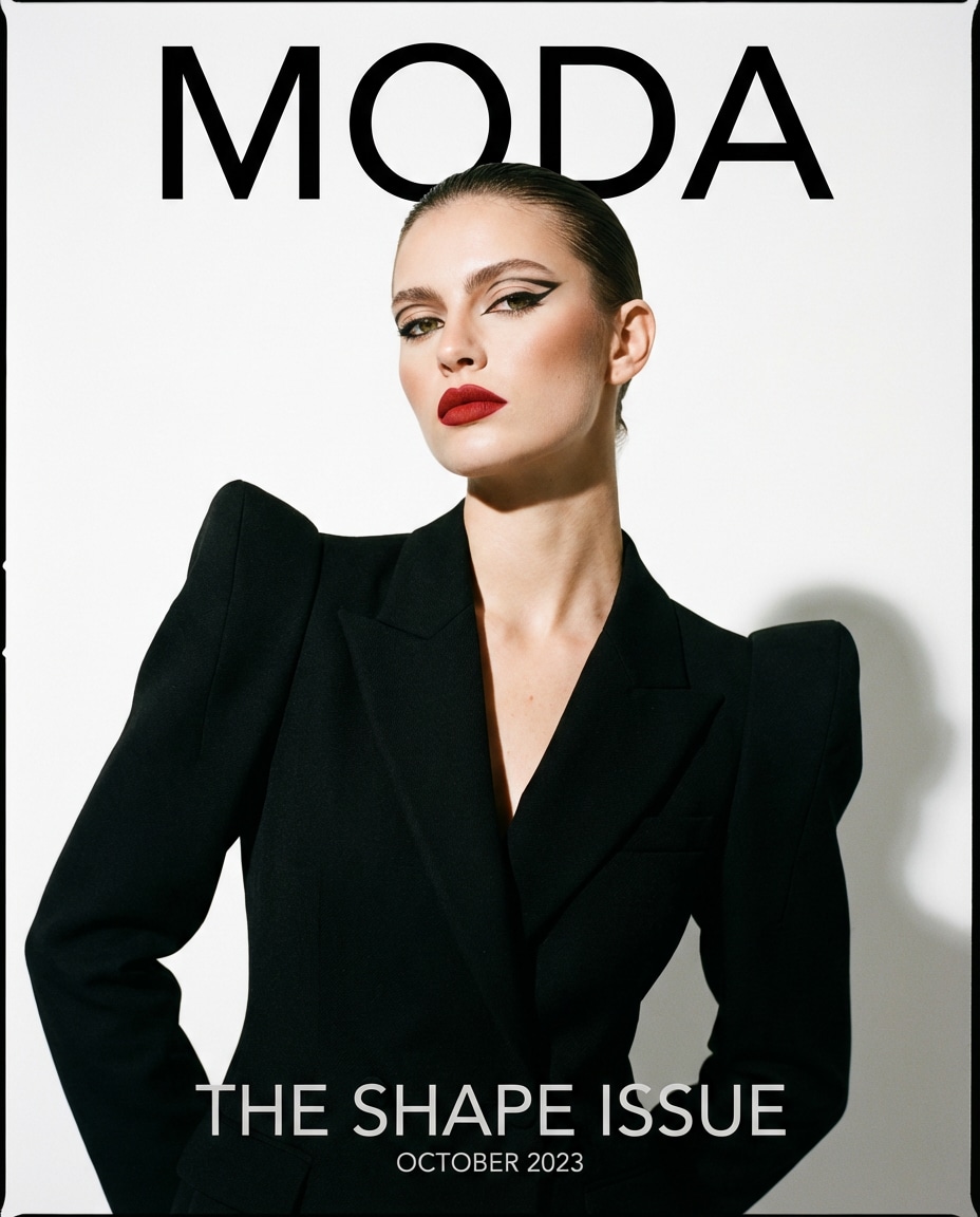 editorial white seam photo