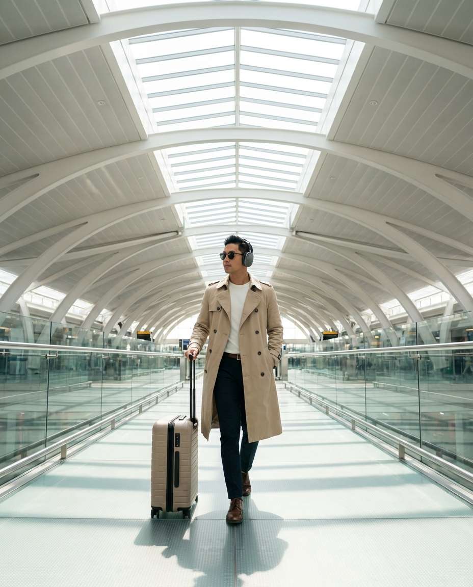 travel airport chic photo