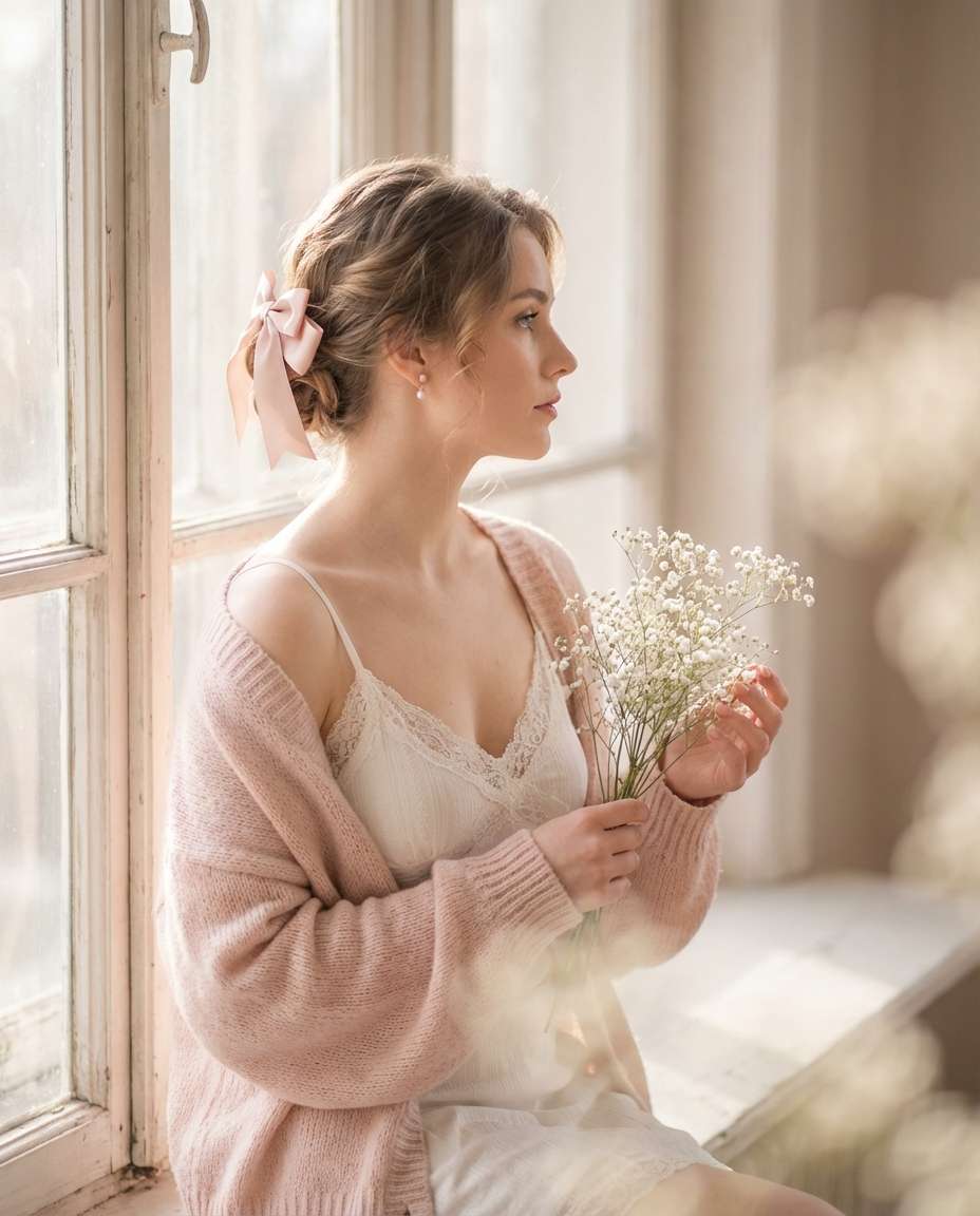 coquette bow moment photo