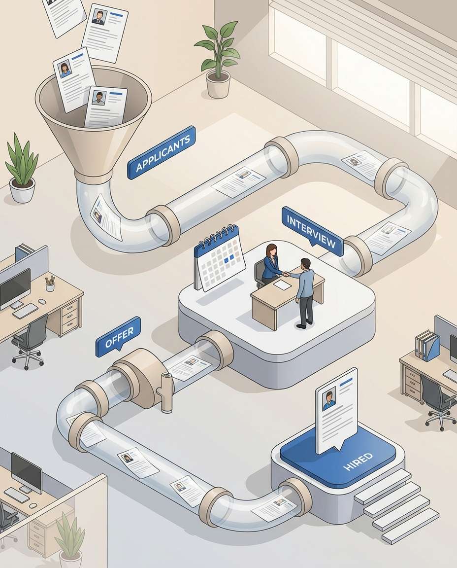 hr hiring pipeline photo