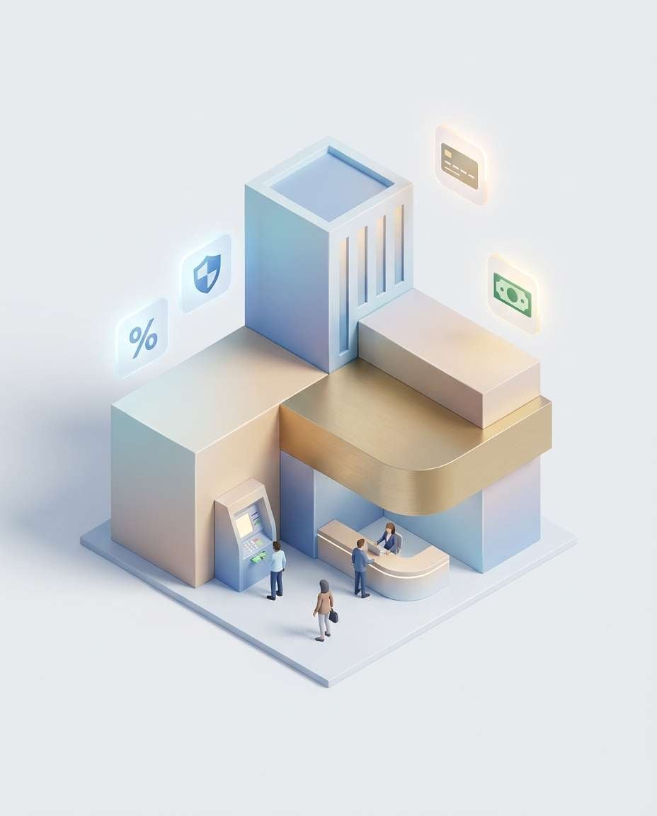 bank branch mini world photo