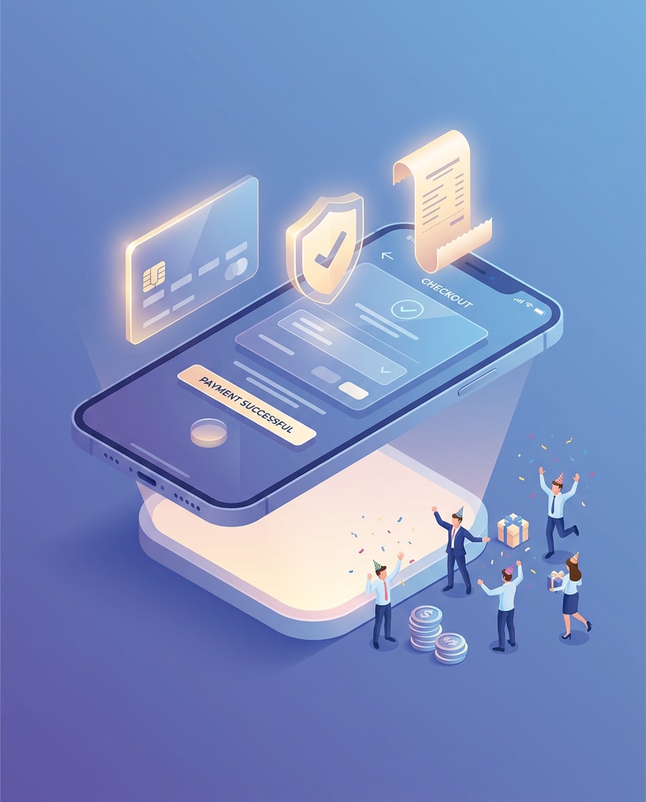 fintech mobile checkout photo