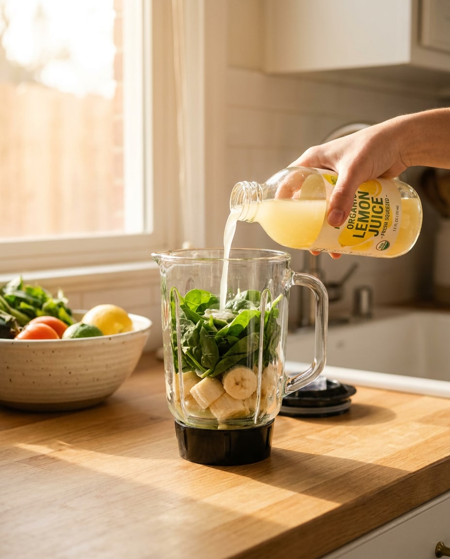 morning smoothie prep photo
