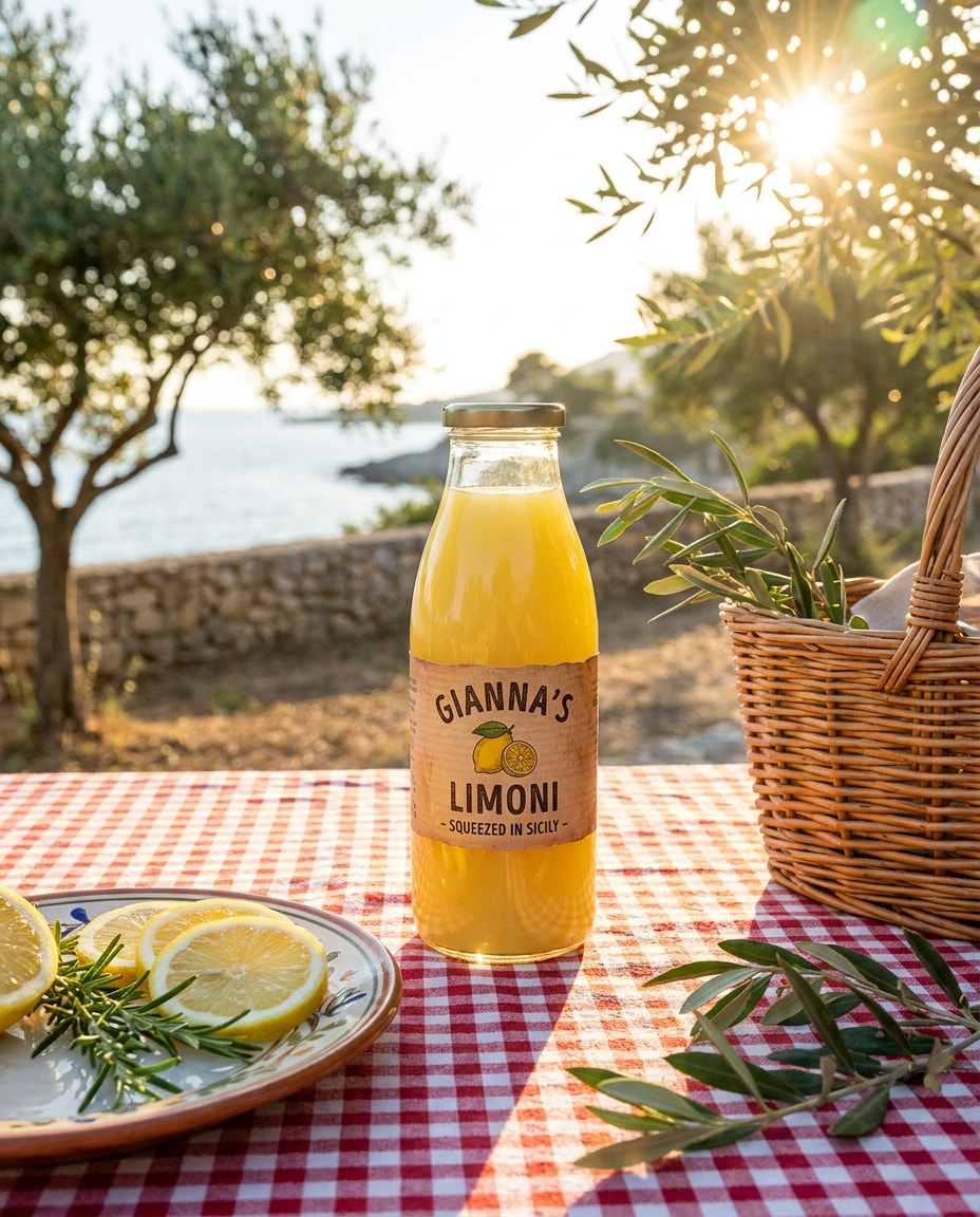 mediterranean picnic scene photo
