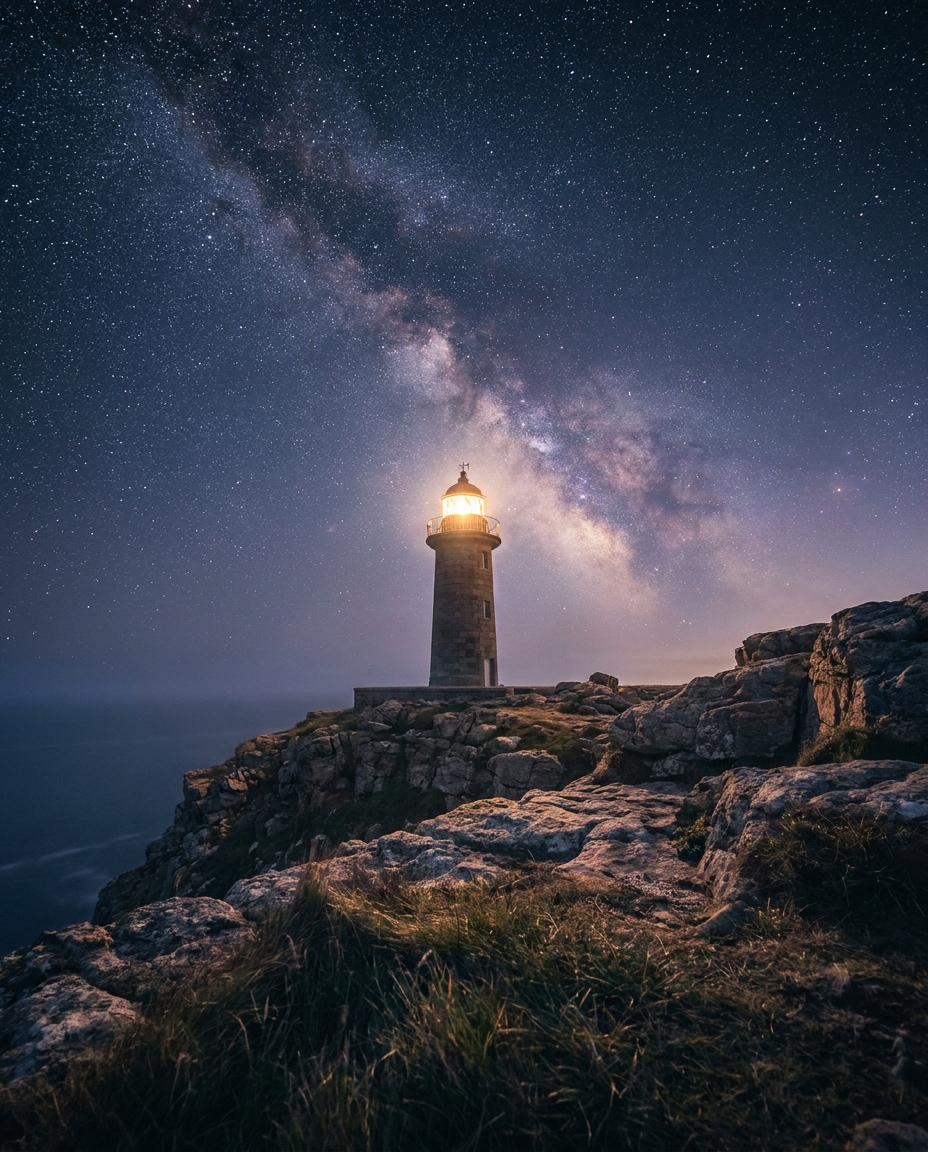 milky way long exposure photo