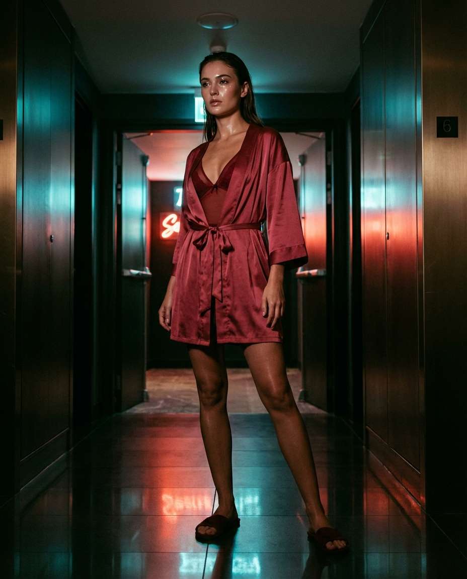 neon noir glam photo