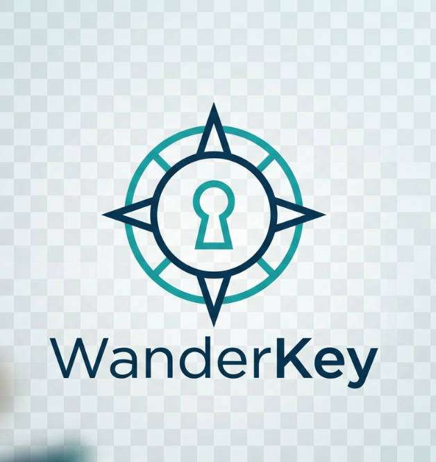 travel compass mark photo