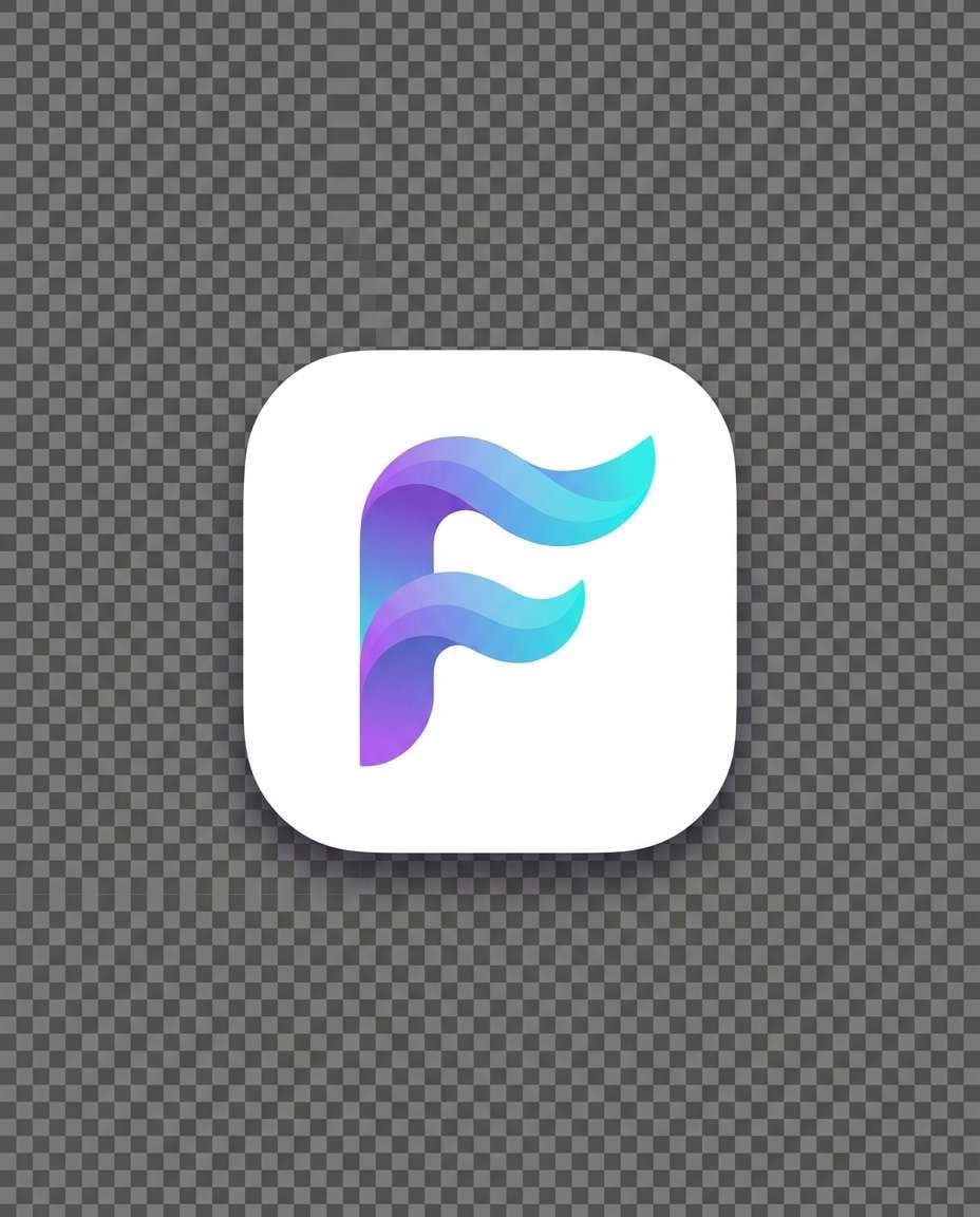 app icon gradient photo