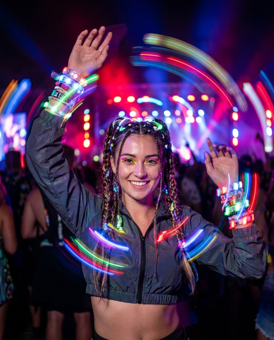 festival led wristbands photo