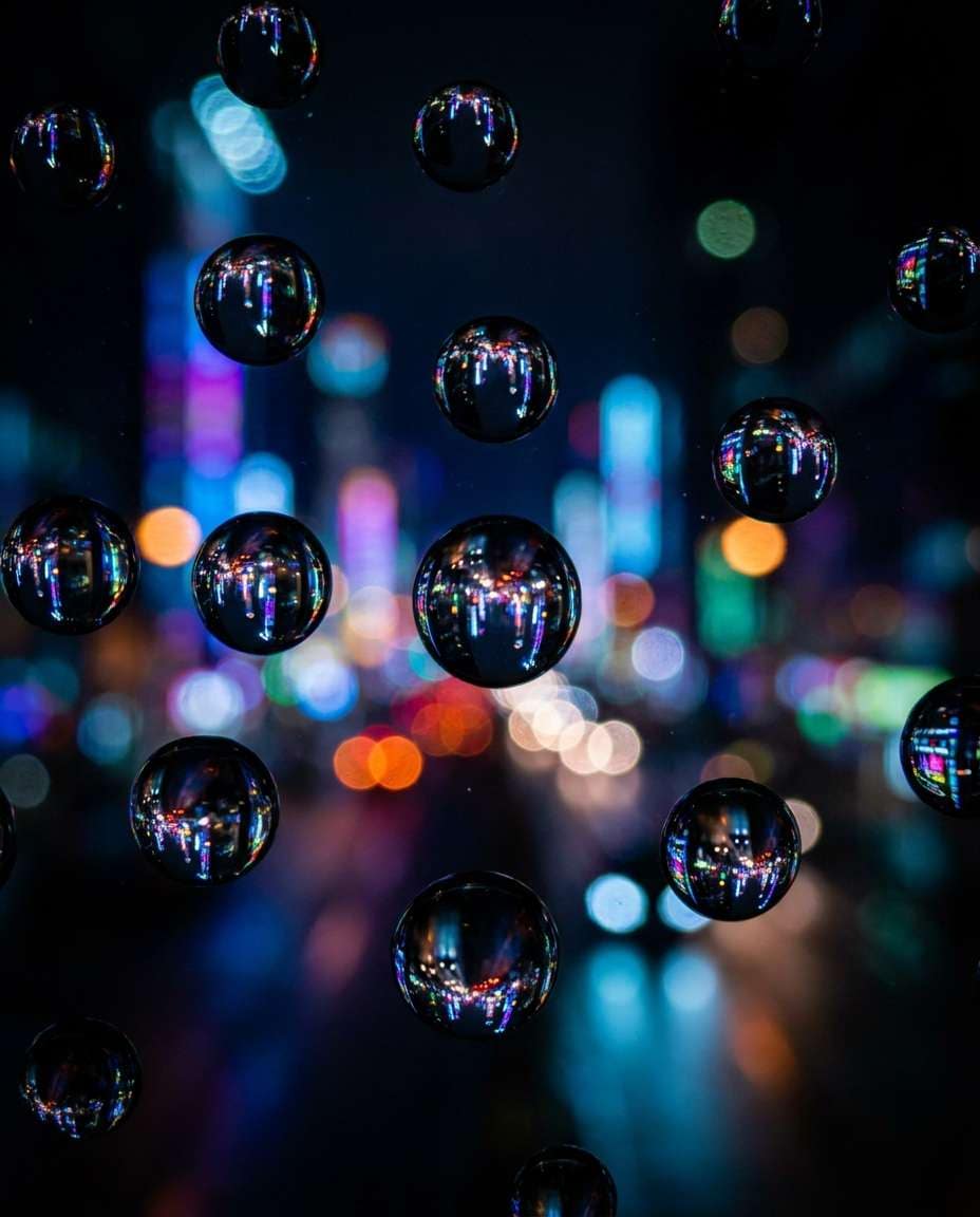 droplets on glass photo