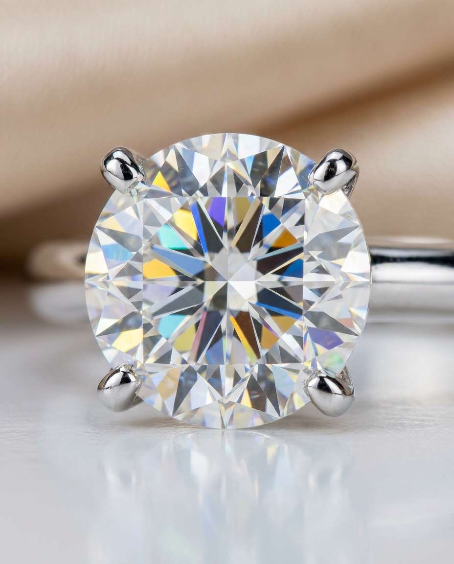 diamond prong sparkle photo