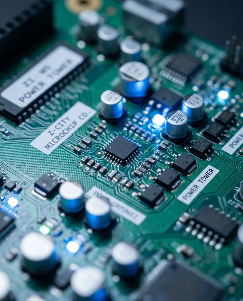 circuit board microcity photo