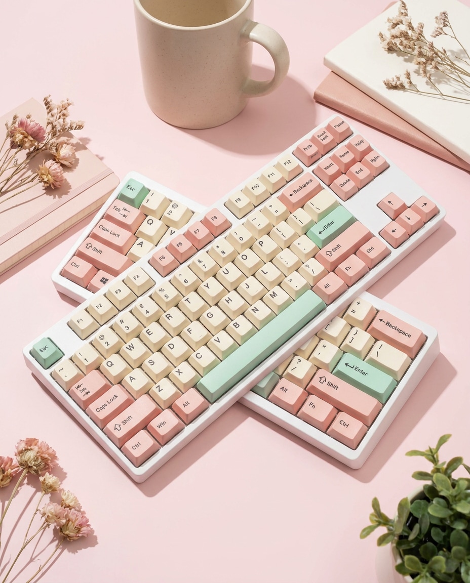 pastel aesthetic board photo