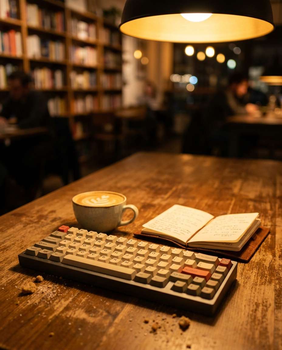 coffee shop lifestyle photo