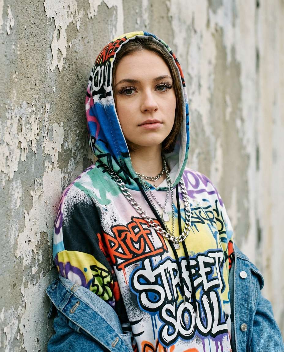 streetwear editorial photo