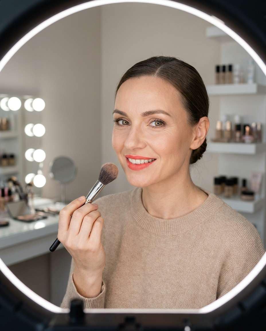 soft makeup tutorial photo